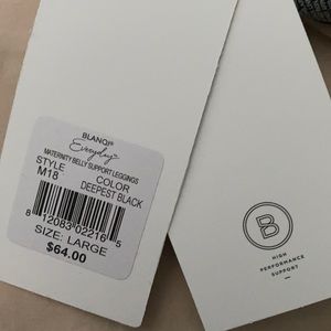 Blaqi everyday leggings maternity
